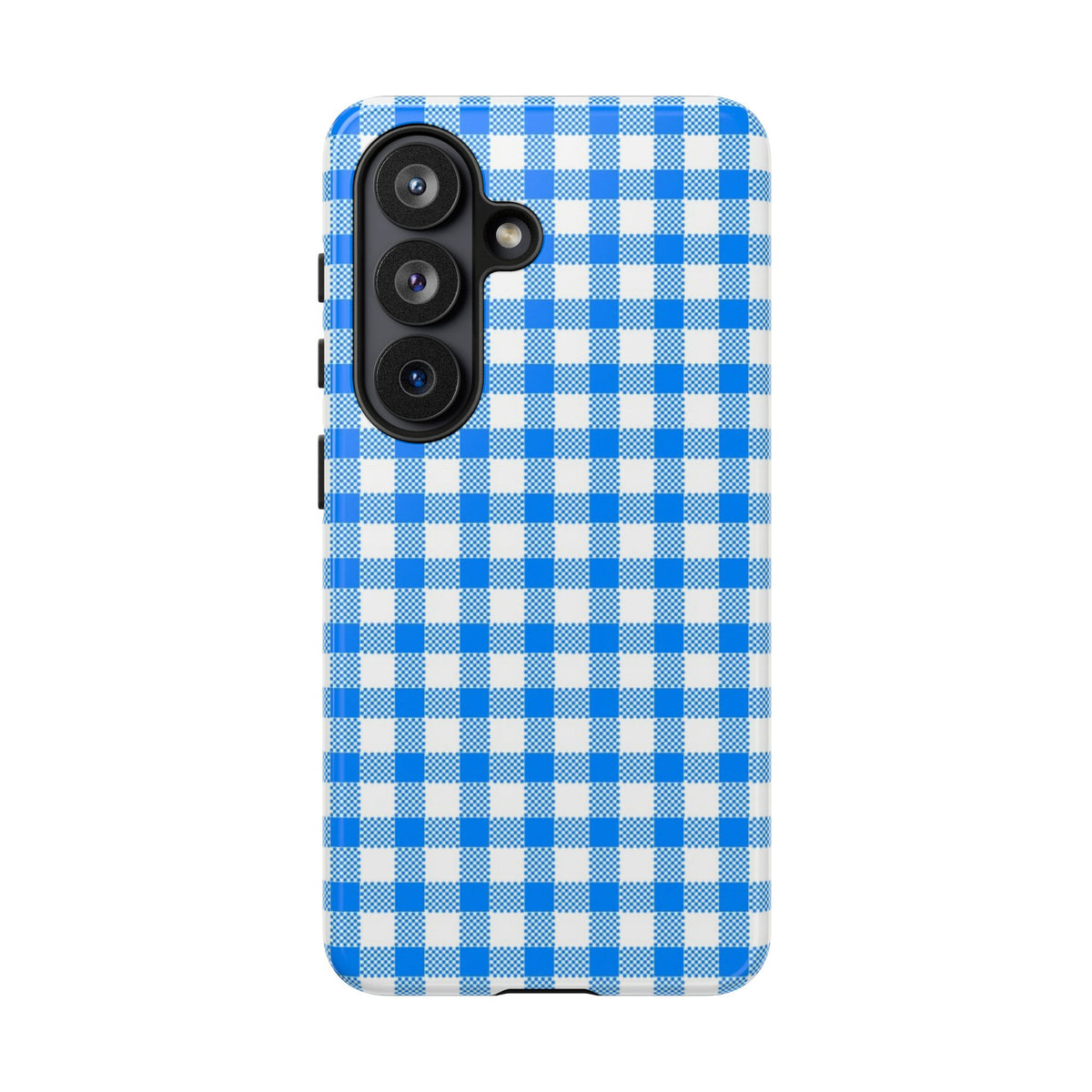 Checked - Blue