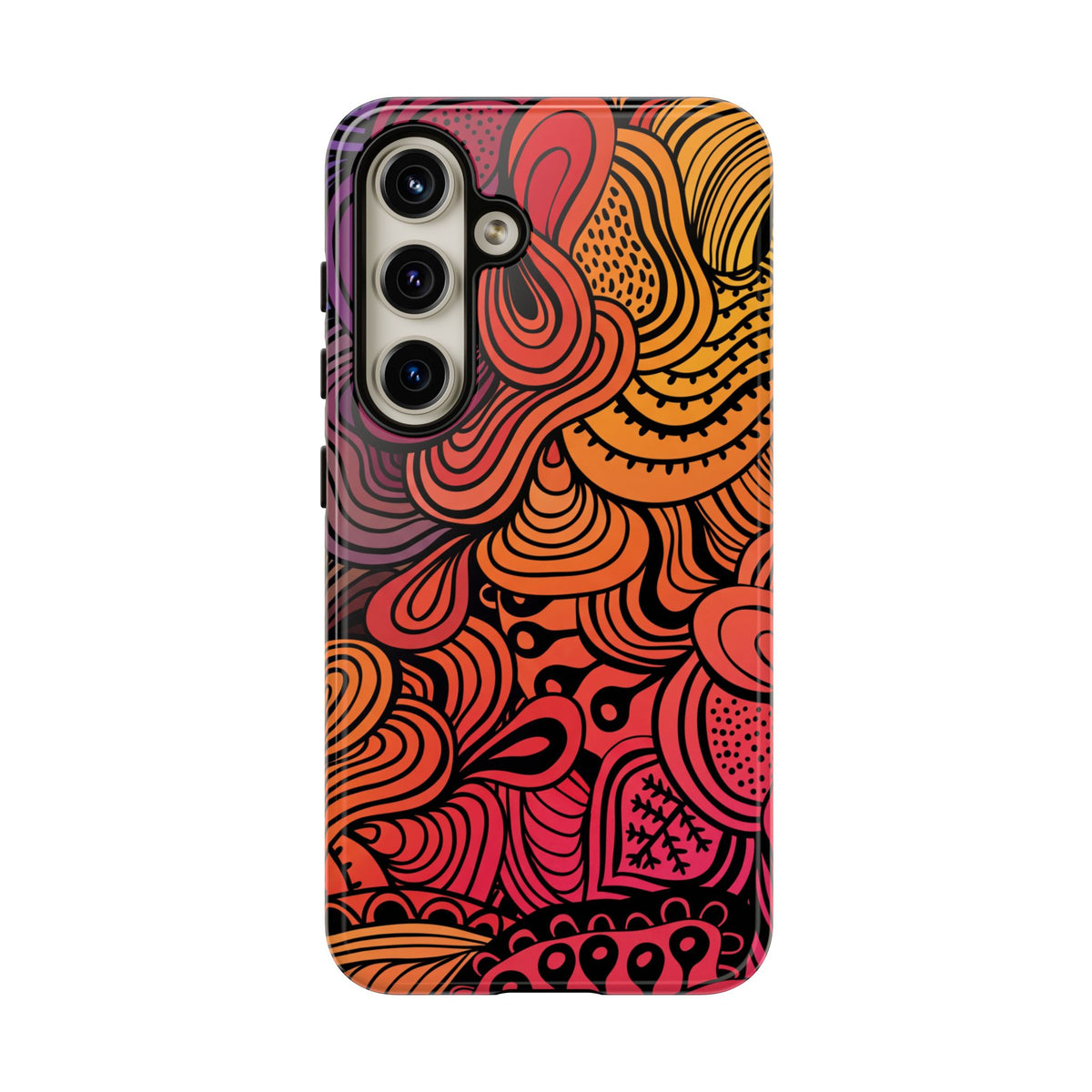 Abstract - Pink/Yellow