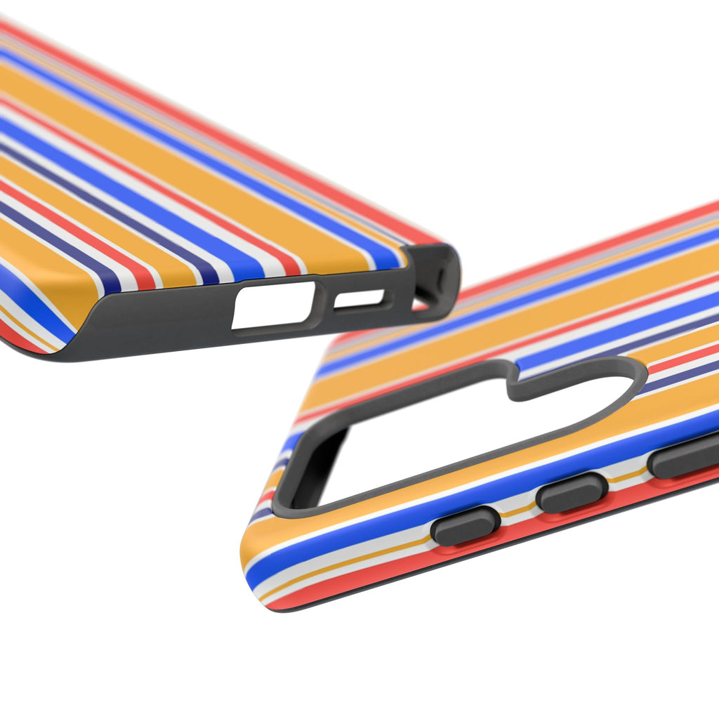 Candy Stripes - Yellow/Blue