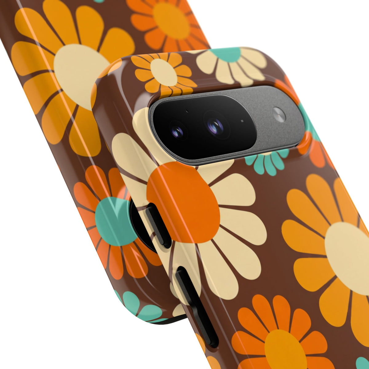 Flowers - Brown/Yellow