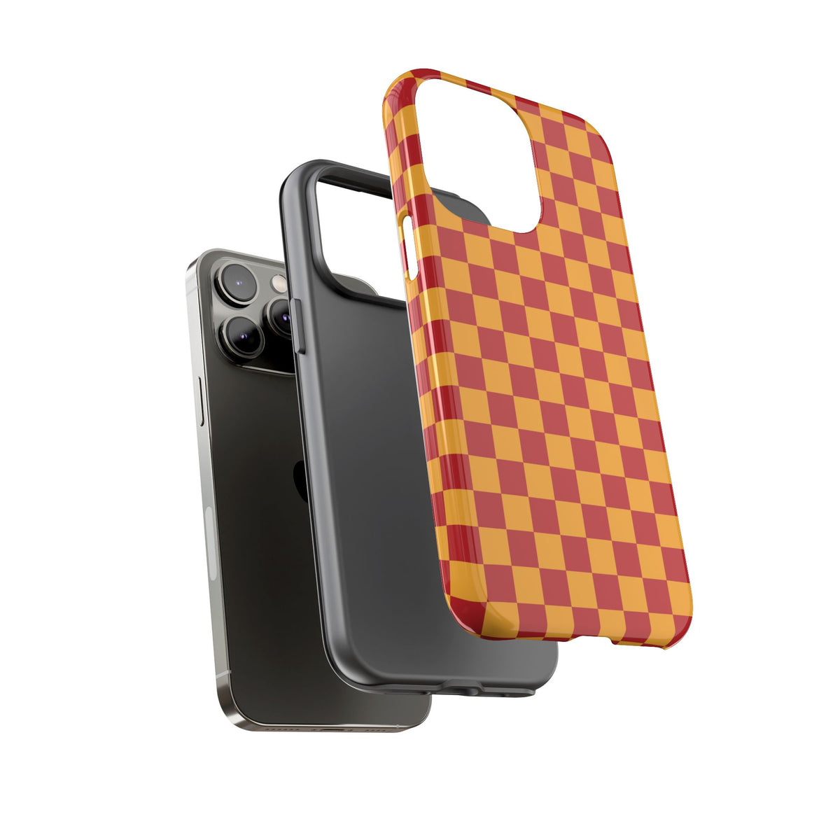Checked - Red/Yellow