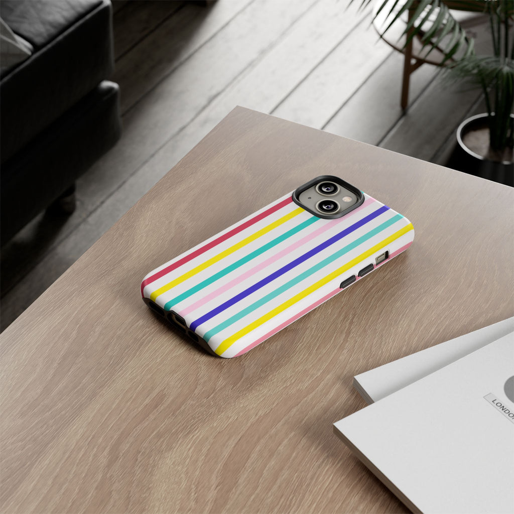 Candy Stripes - Pink/Red/Yellow/Blue