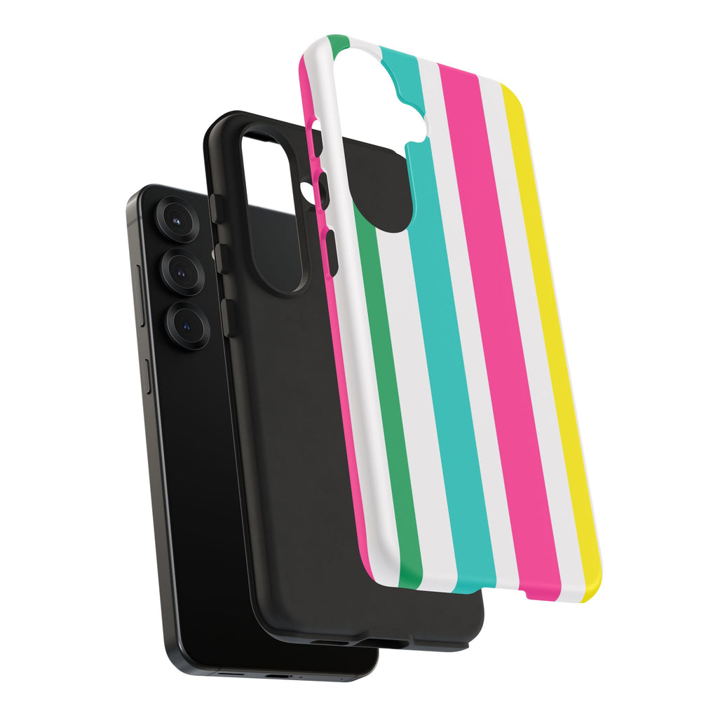Candy Stripes - Pink/Yellow/Green