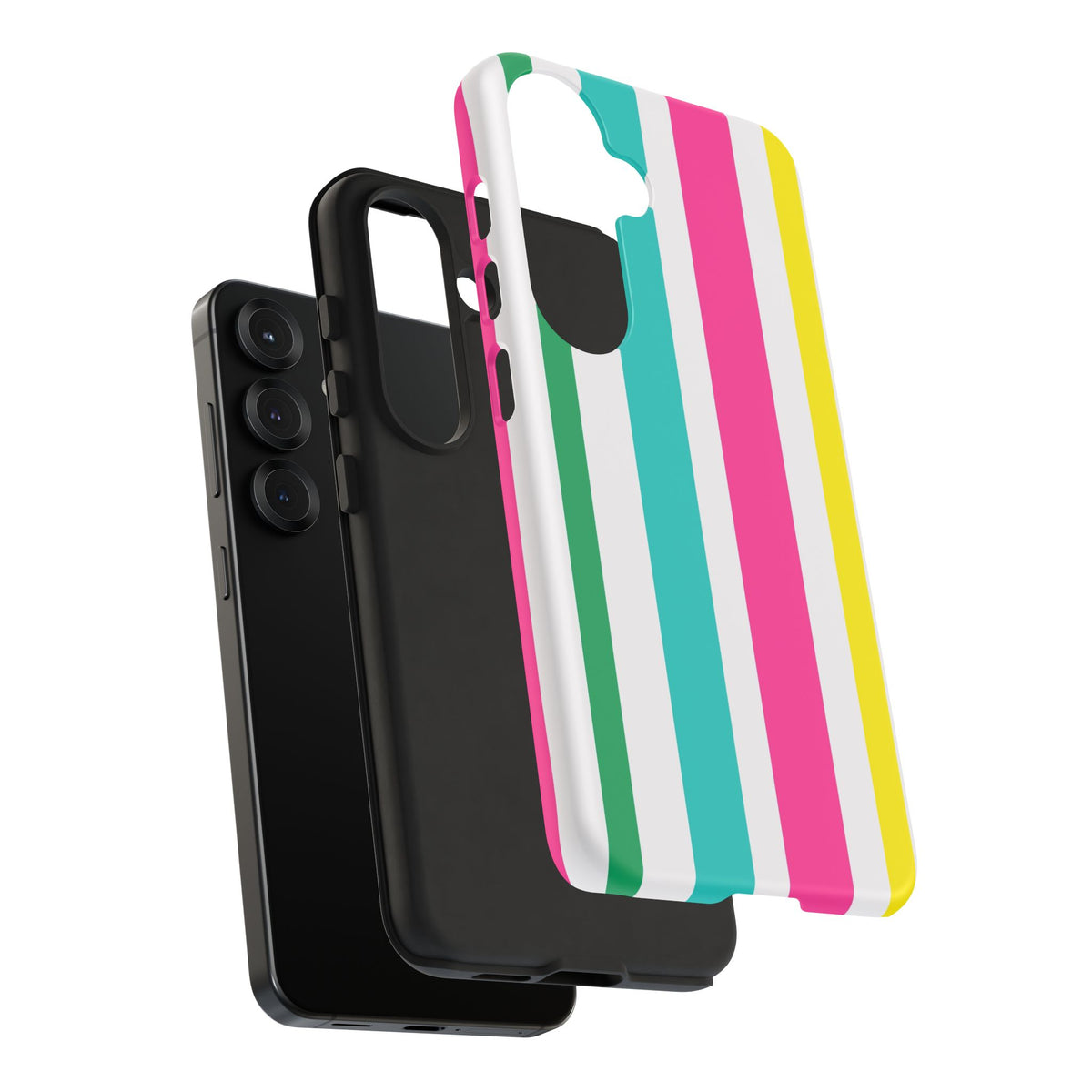 Candy Stripes - Pink/Yellow/Green