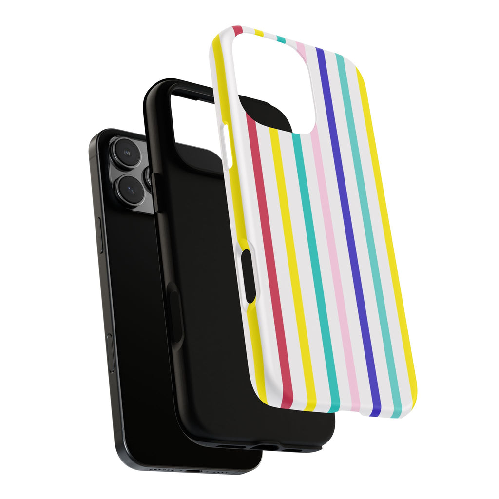 Candy Stripes - Pink/Red/Yellow/Blue