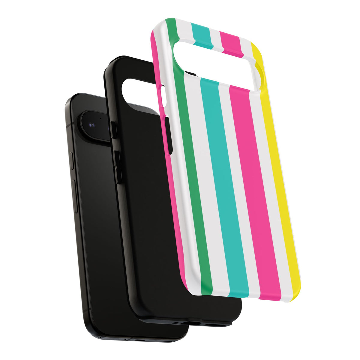 Candy Stripes - Pink/Yellow/Green