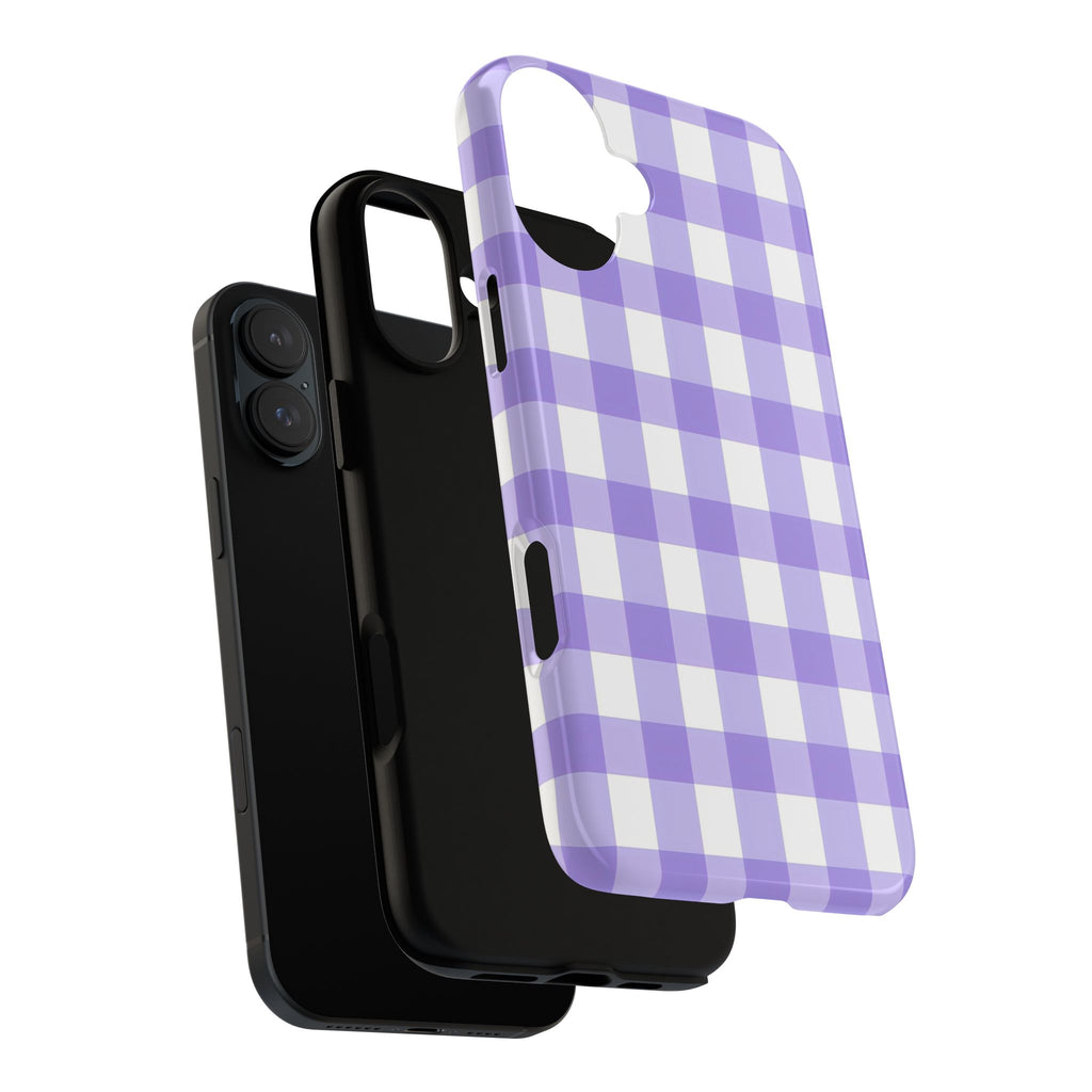Checked - Lavender