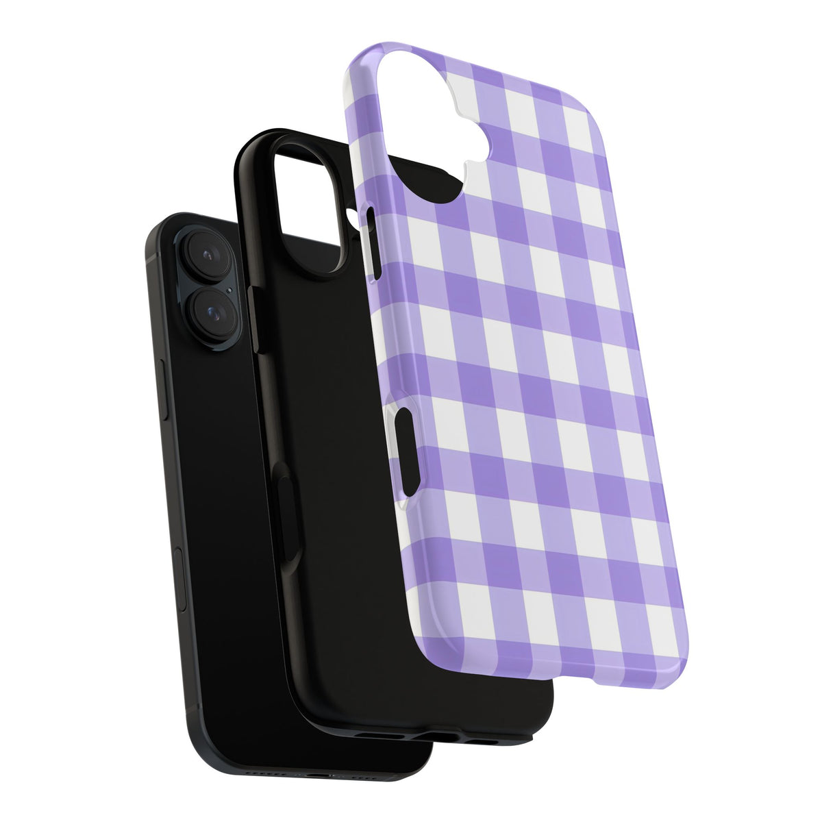 Checked - Lavender