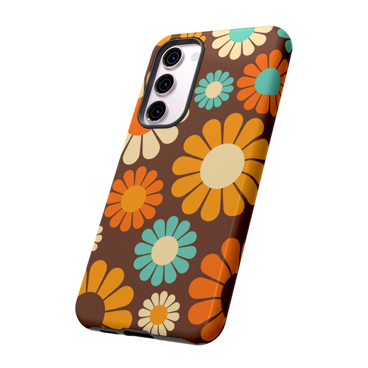 Flowers - Brown/Yellow