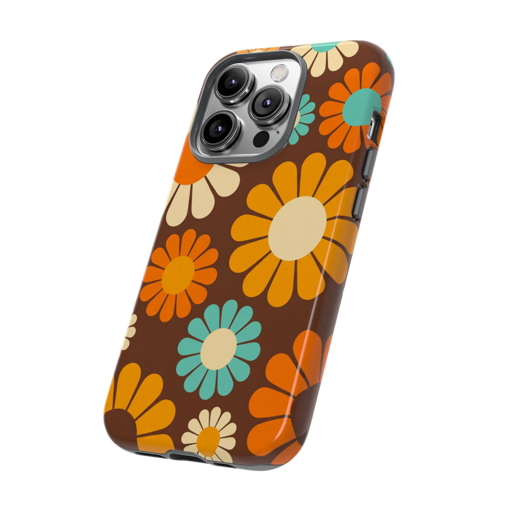 Flowers - Brown/Yellow