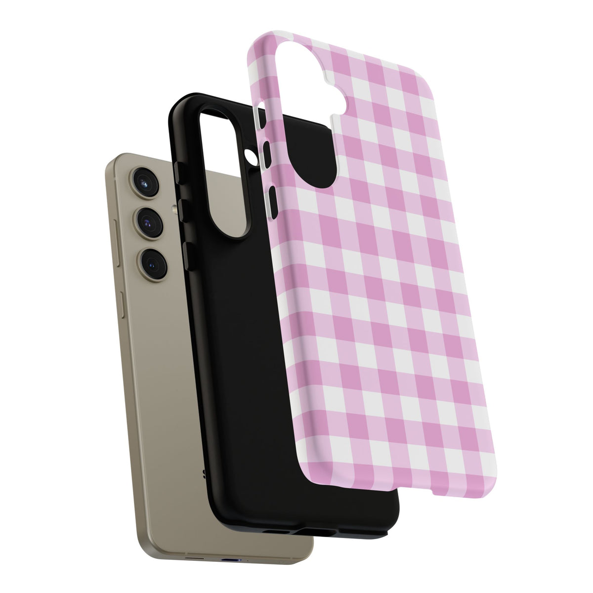 Checked - Pink