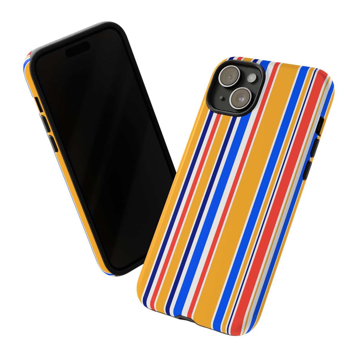 Candy Stripes - Yellow/Blue