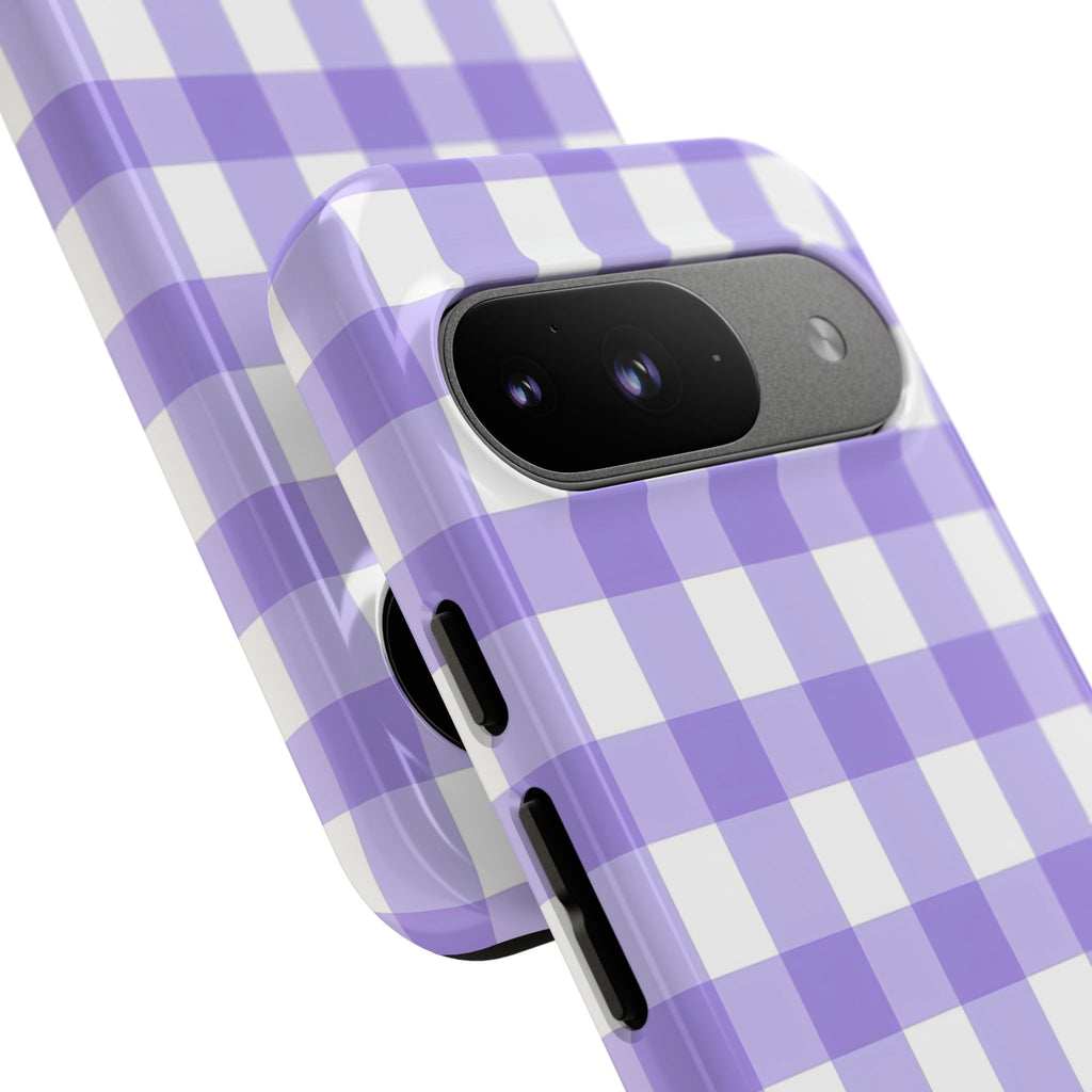Checked - Lavender