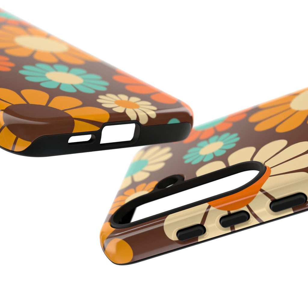 Flowers - Brown/Yellow