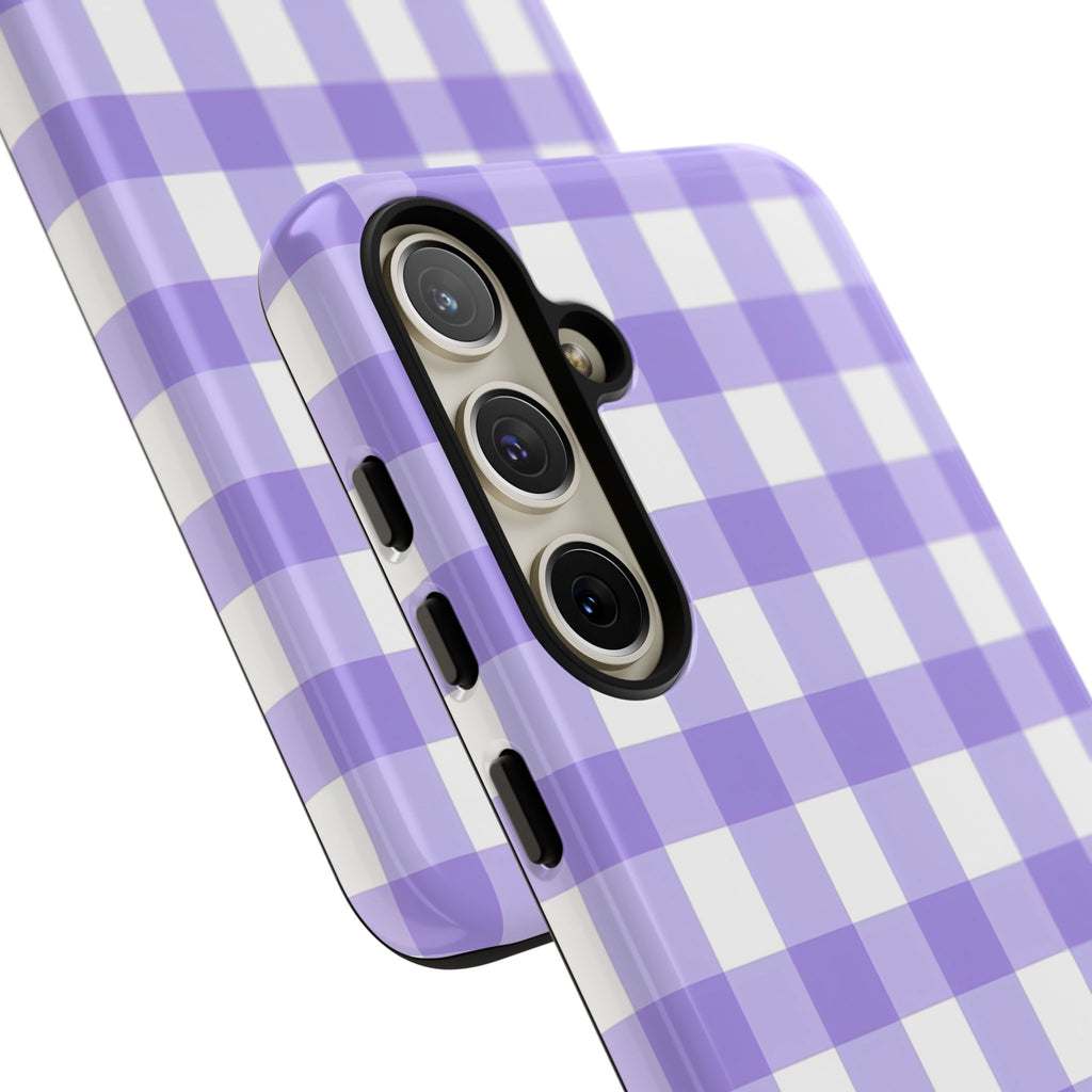 Checked - Lavender