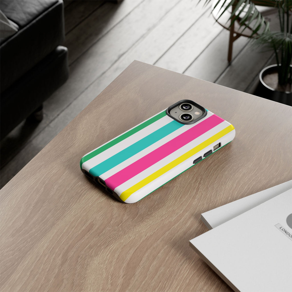 Candy Stripes - Pink/Yellow/Green