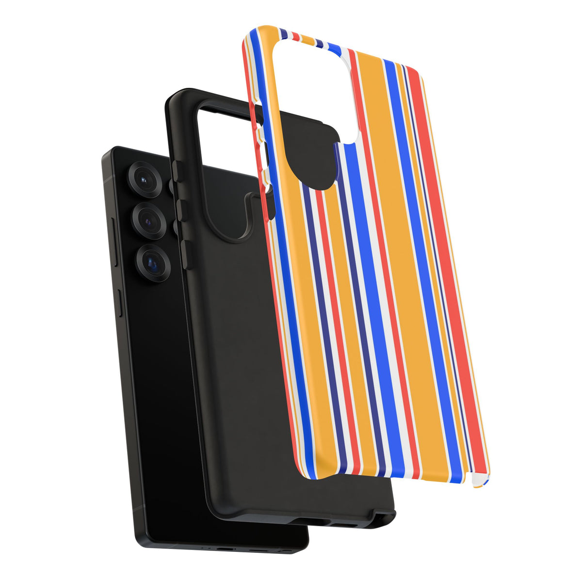 Candy Stripes - Yellow/Blue