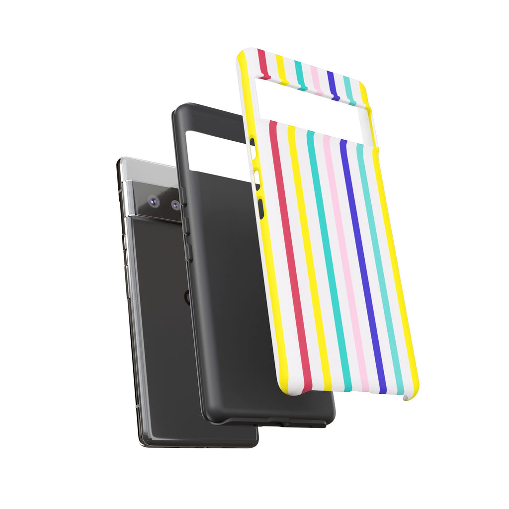 Candy Stripes - Pink/Red/Yellow/Blue