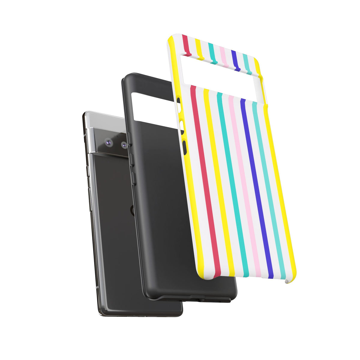 Candy Stripes - Pink/Red/Yellow/Blue