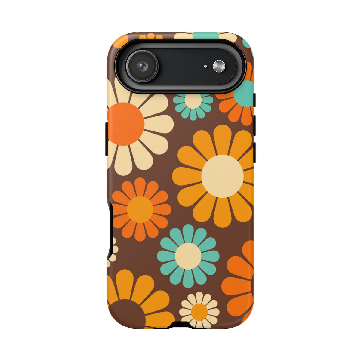 Flowers - Brown/Yellow
