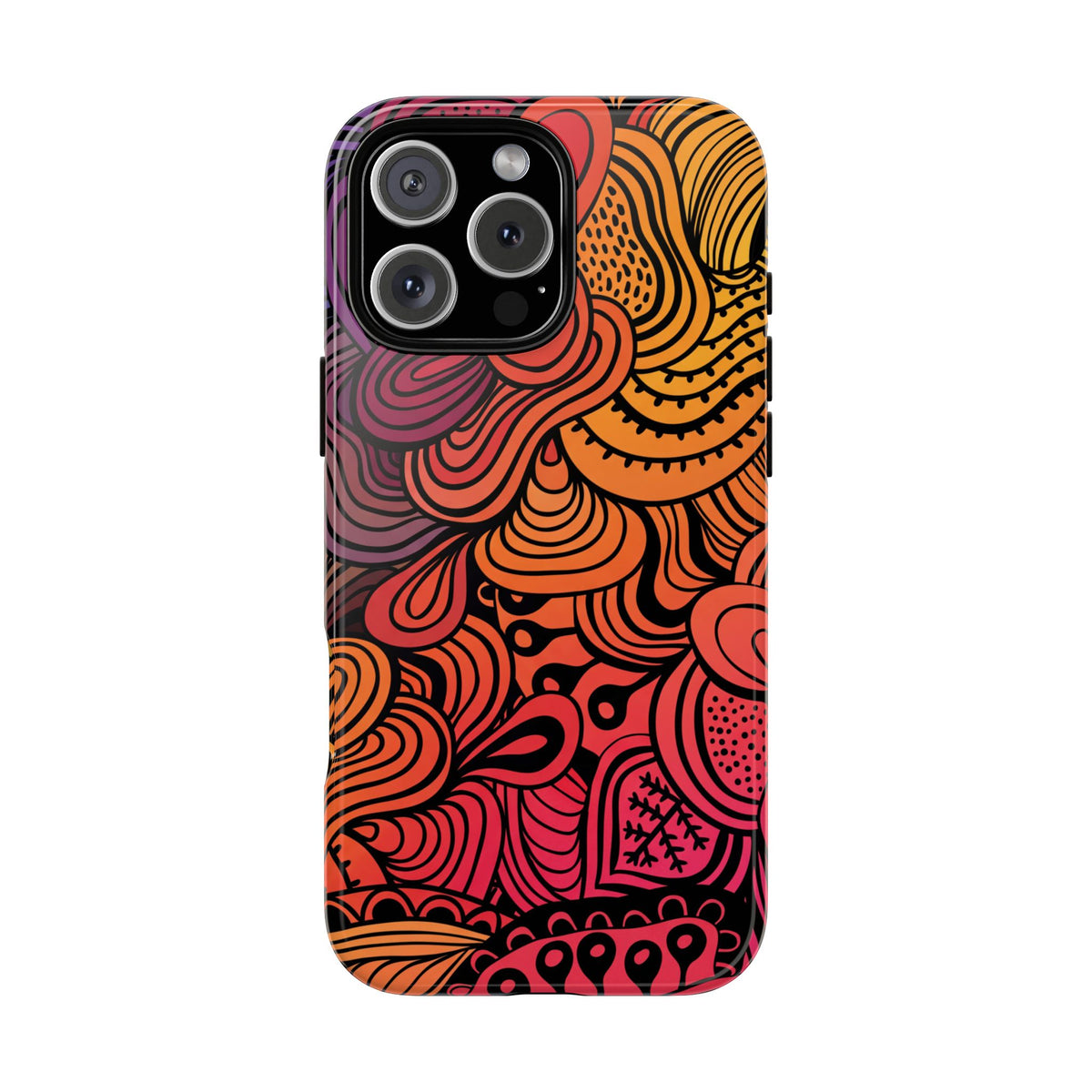 Abstract - Pink/Yellow