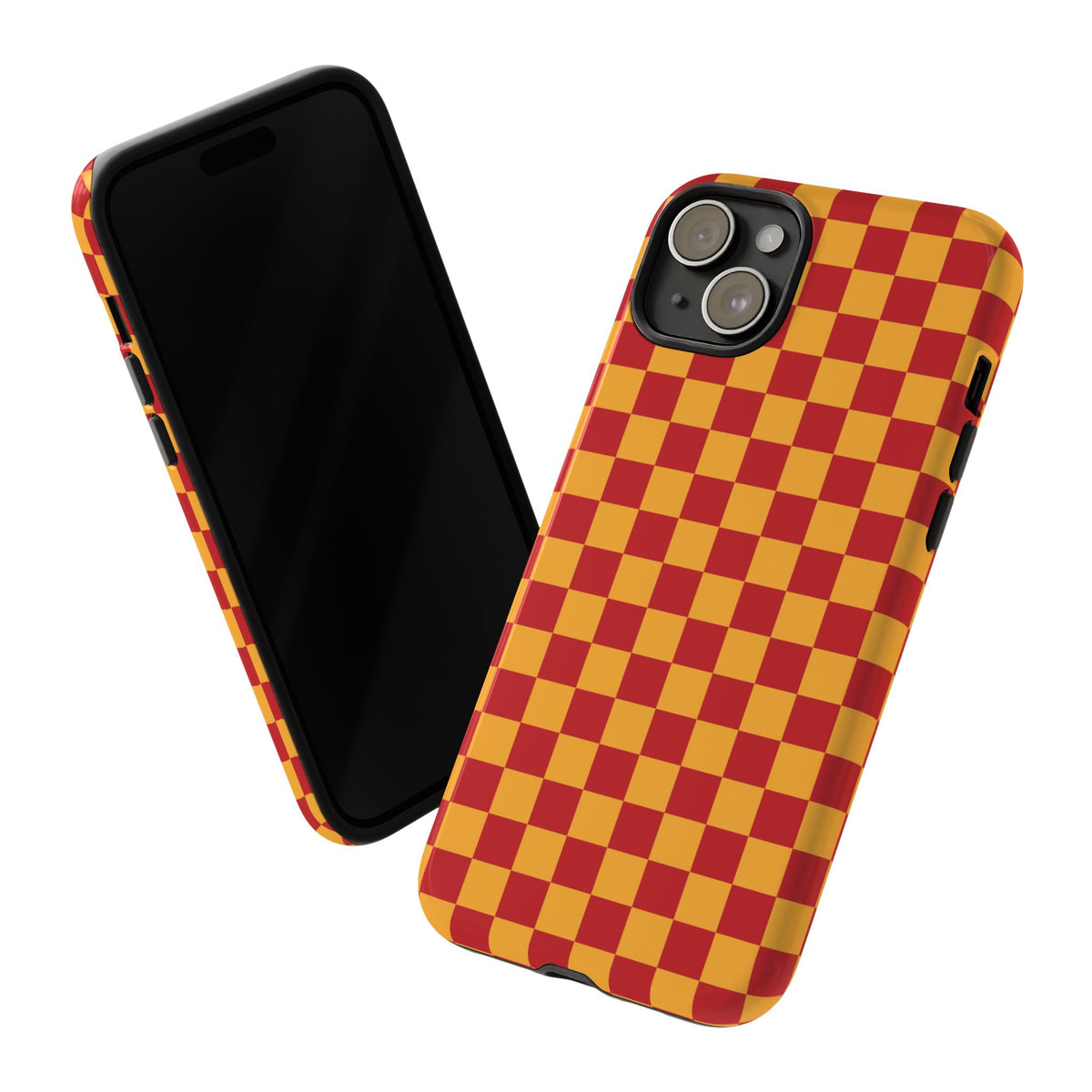 Checked - Red/Yellow