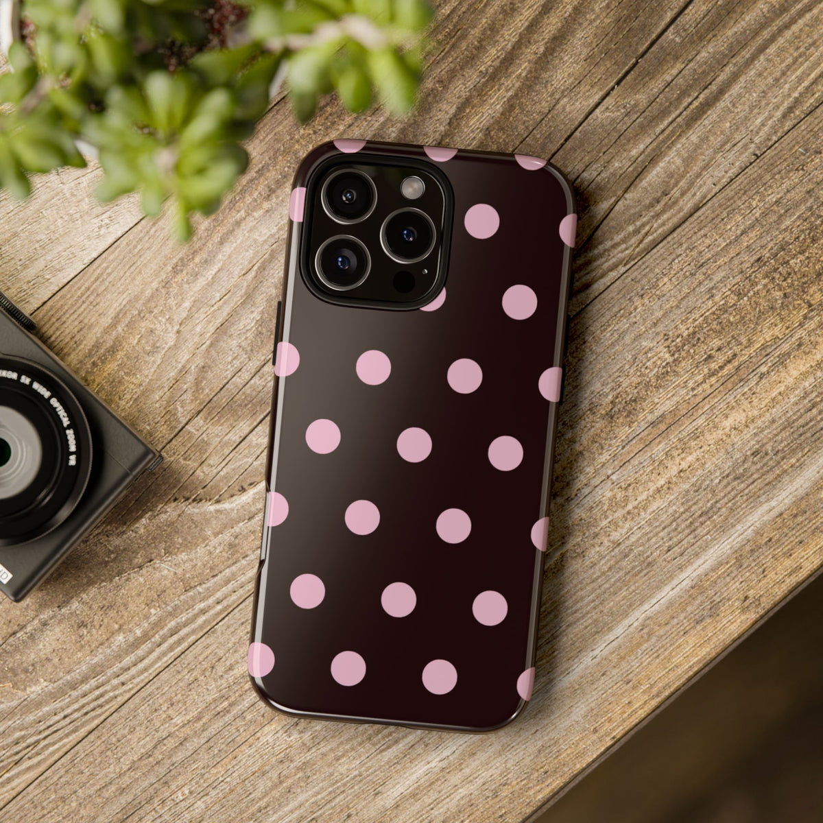 Spotted - Pink/Brown