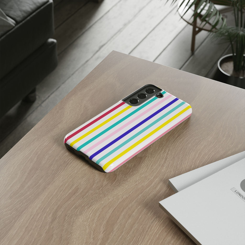 Candy Stripes - Pink/Red/Yellow/Blue
