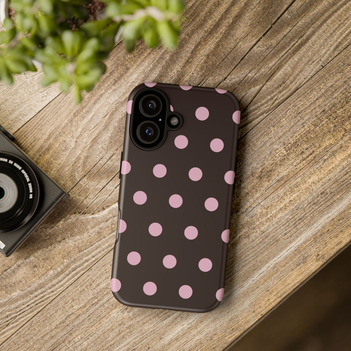 Spotted - Pink/Brown