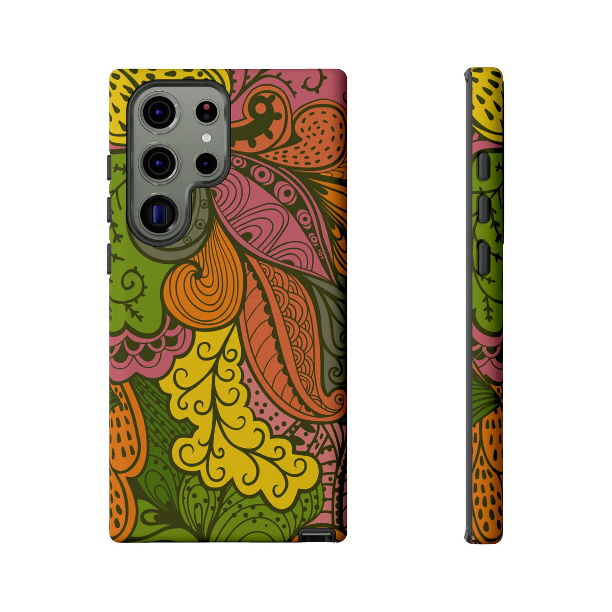 Abstract - Purple/Yellow/Green