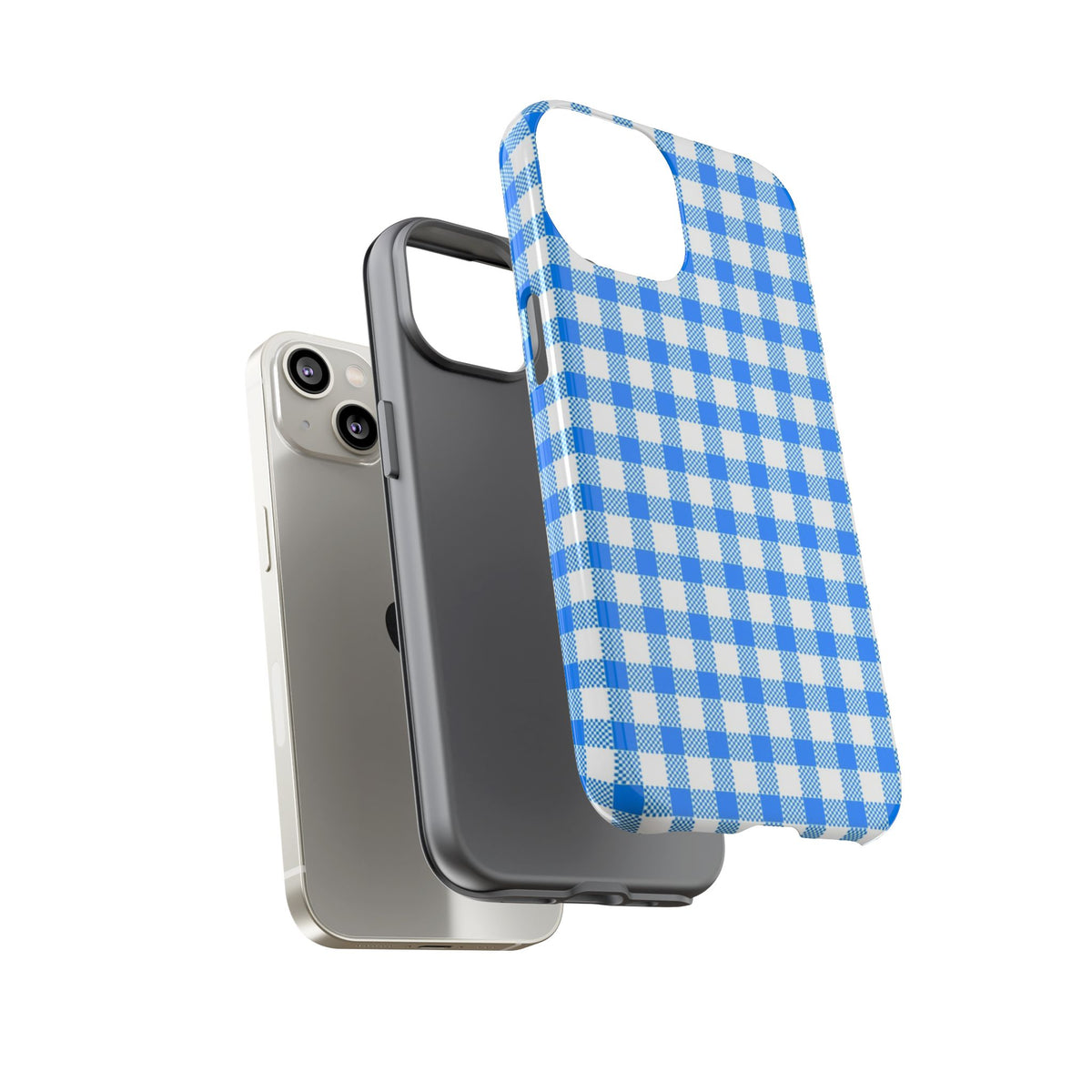 Checked - Blue