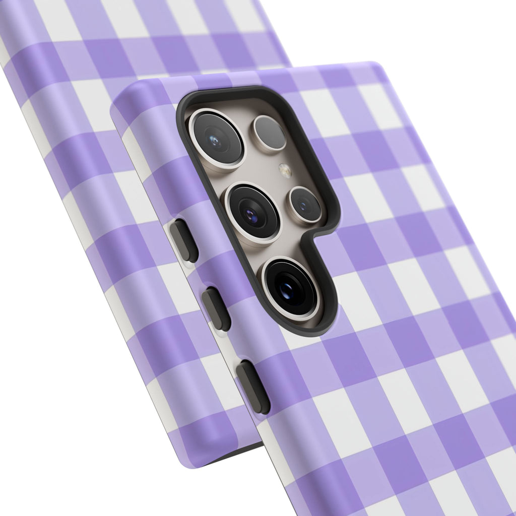 Checked - Lavender