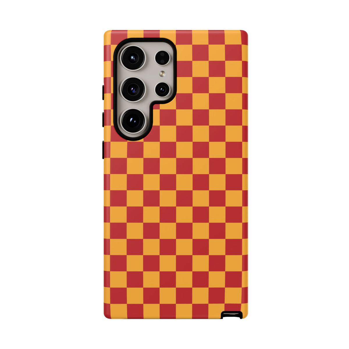 Checked - Red/Yellow