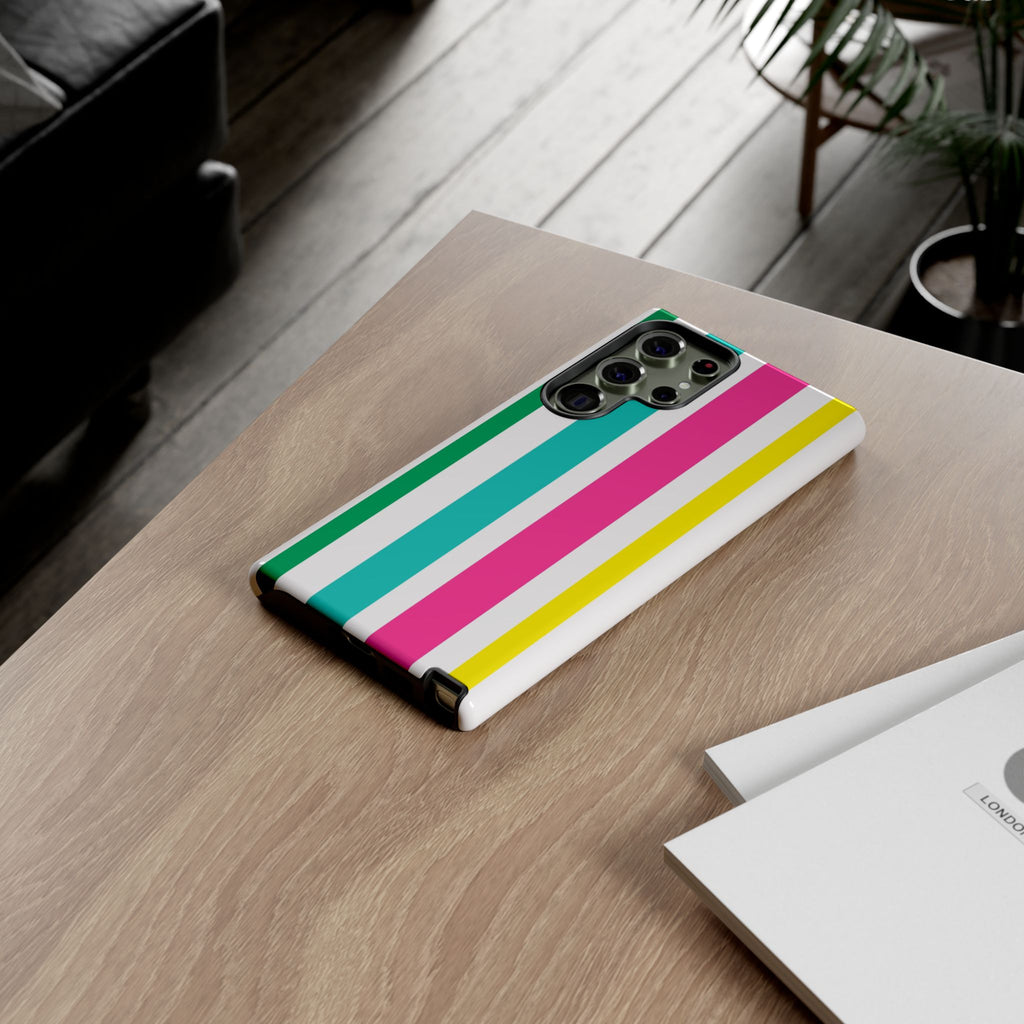 Candy Stripes - Pink/Yellow/Green