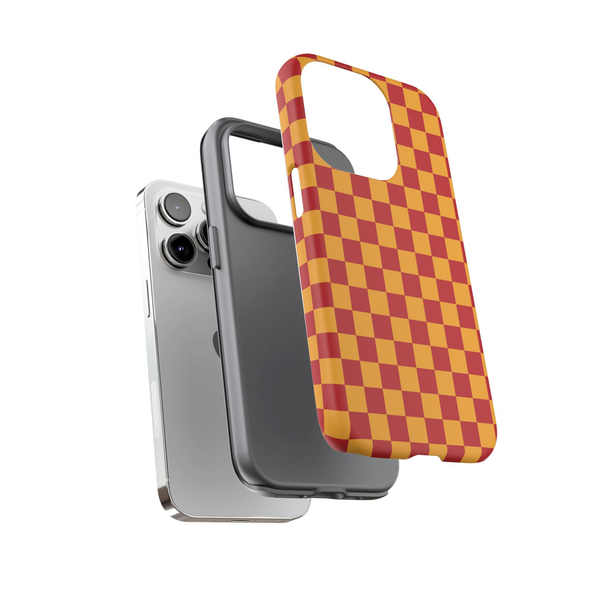 Checked - Red/Yellow