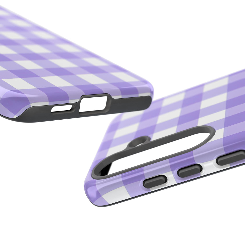 Checked - Lavender