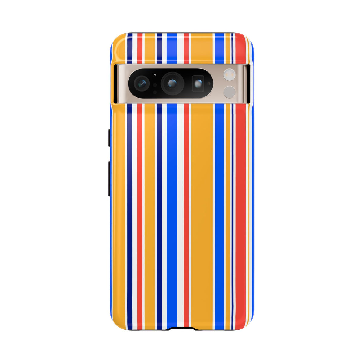 Candy Stripes - Yellow/Blue
