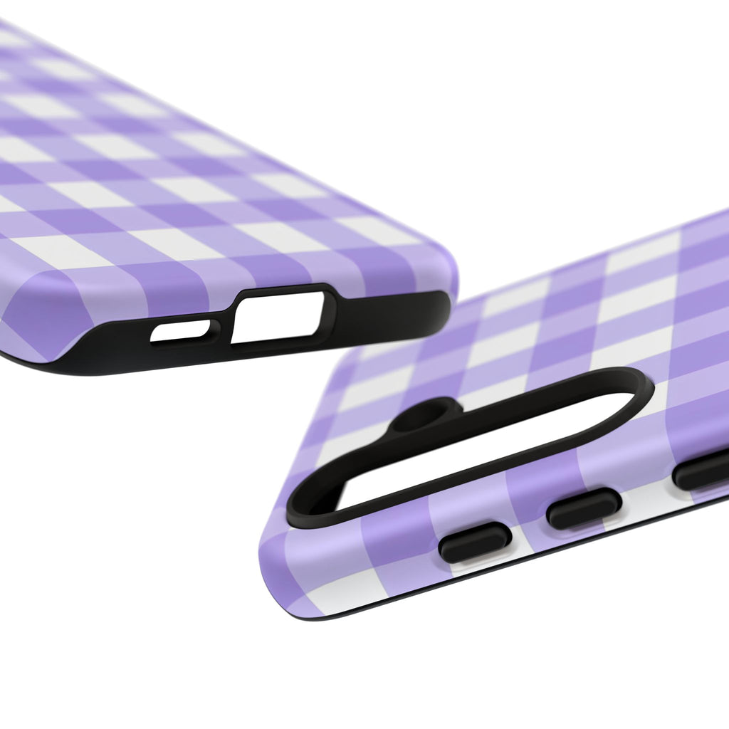 Checked - Lavender