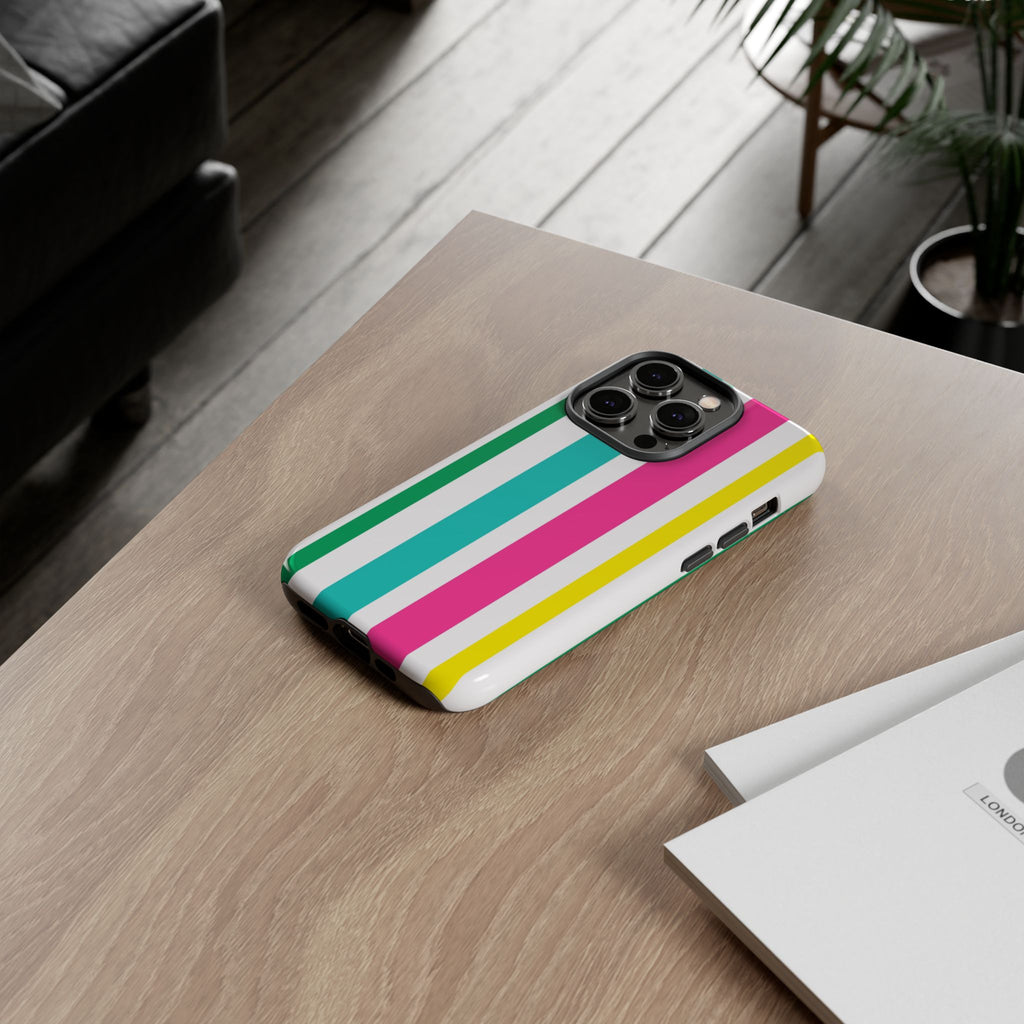 Candy Stripes - Pink/Yellow/Green
