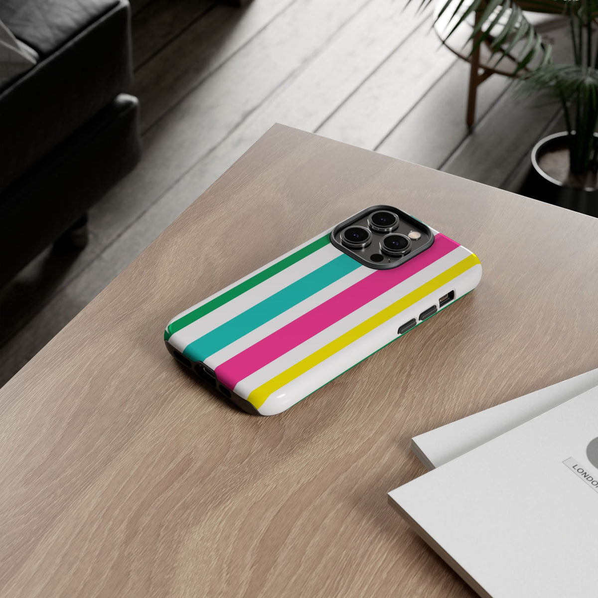 Candy Stripes - Pink/Yellow/Green