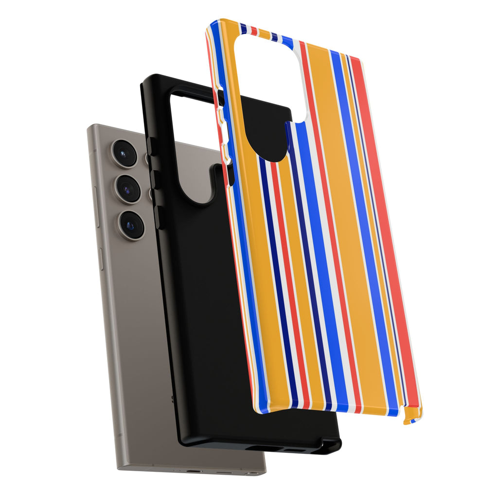Candy Stripes - Yellow/Blue