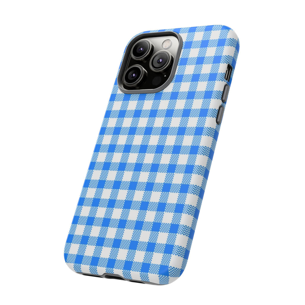 Checked - Blue