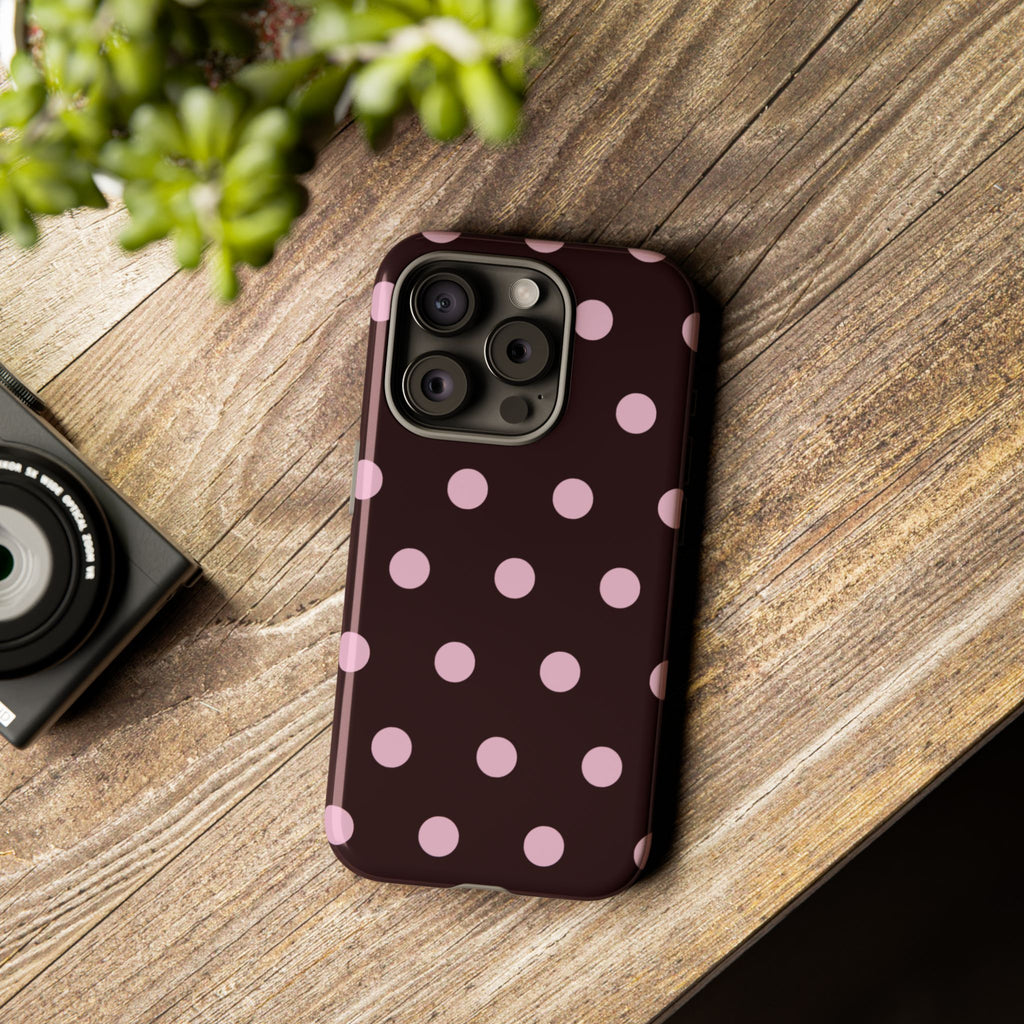 Spotted - Pink/Brown