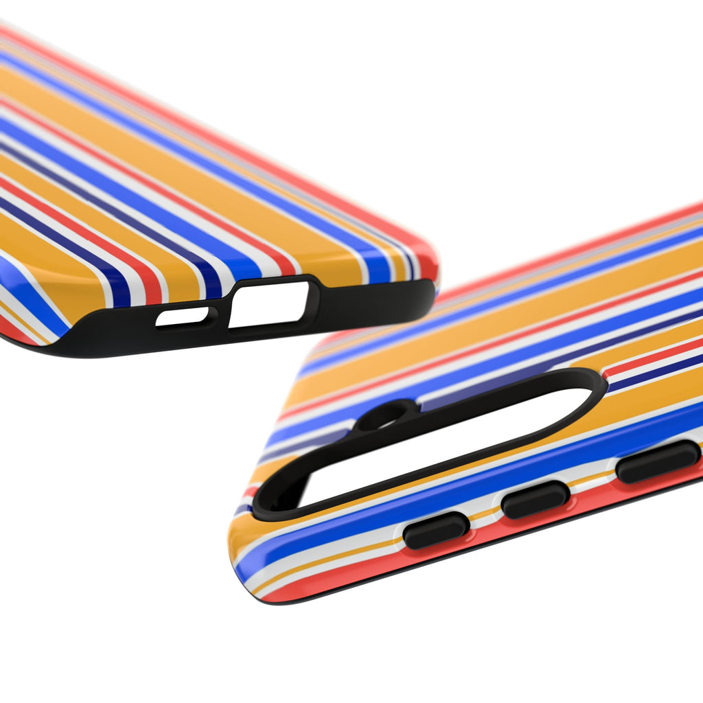 Candy Stripes - Yellow/Blue