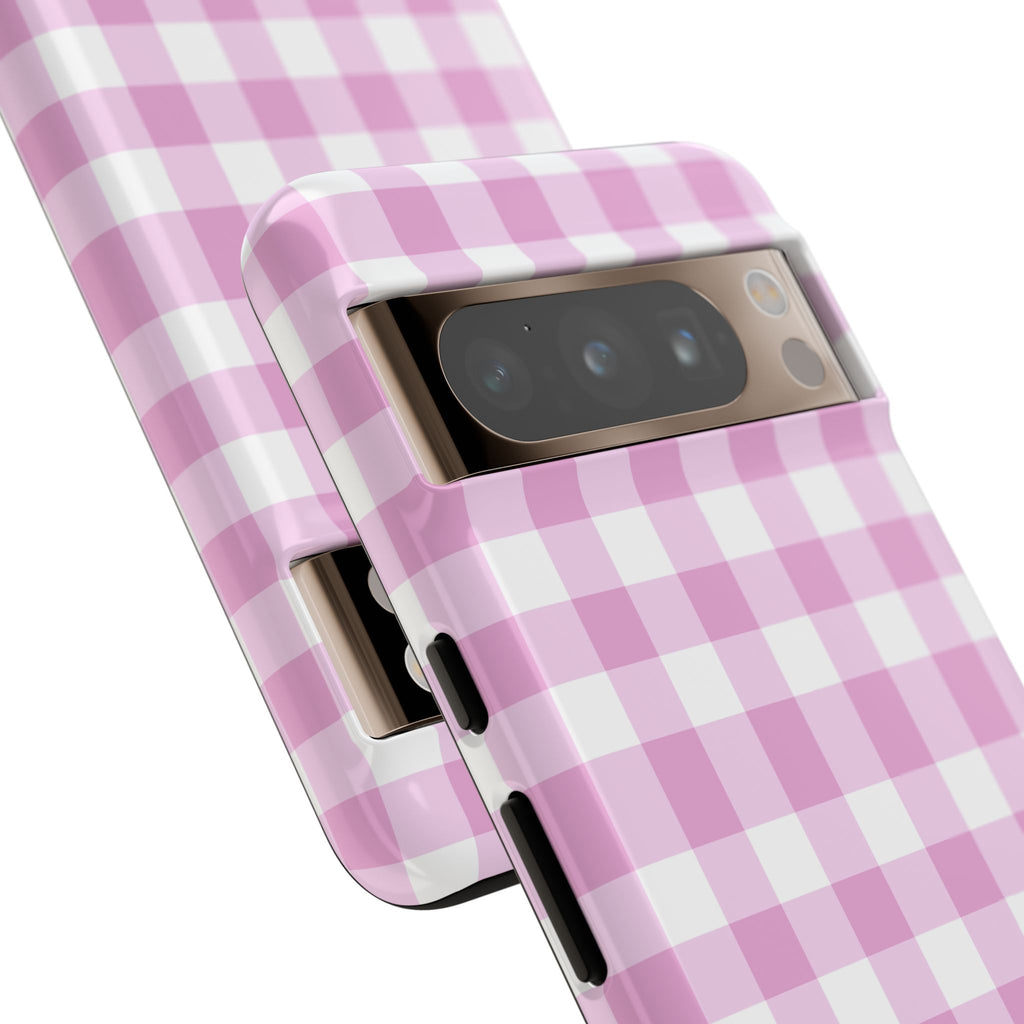 Checked - Pink