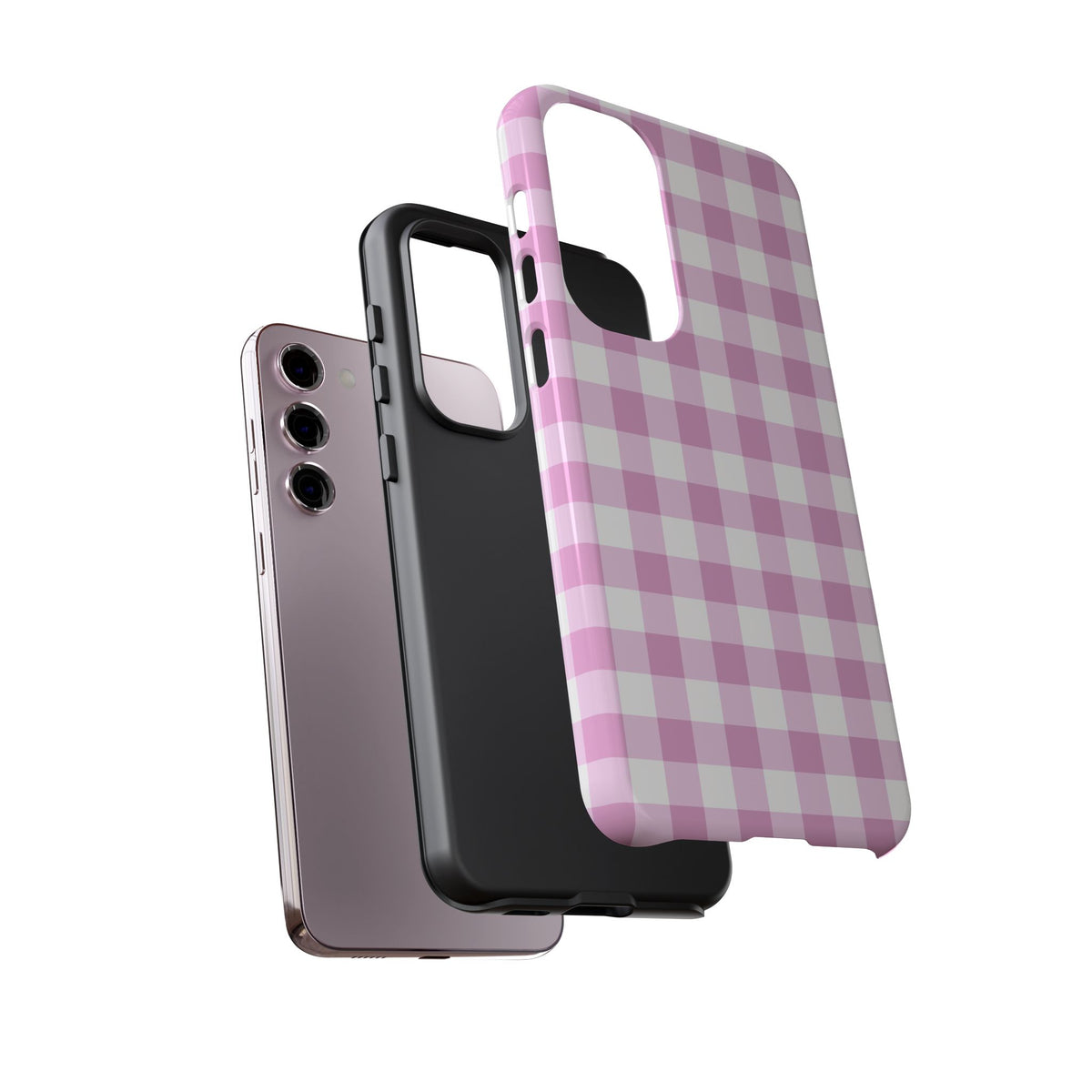 Checked - Pink
