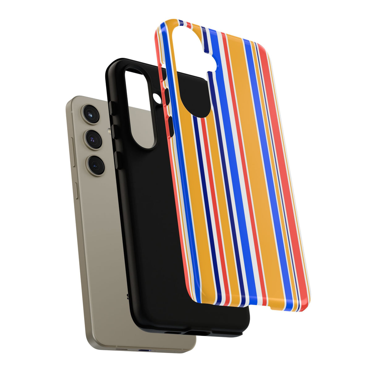 Candy Stripes - Yellow/Blue