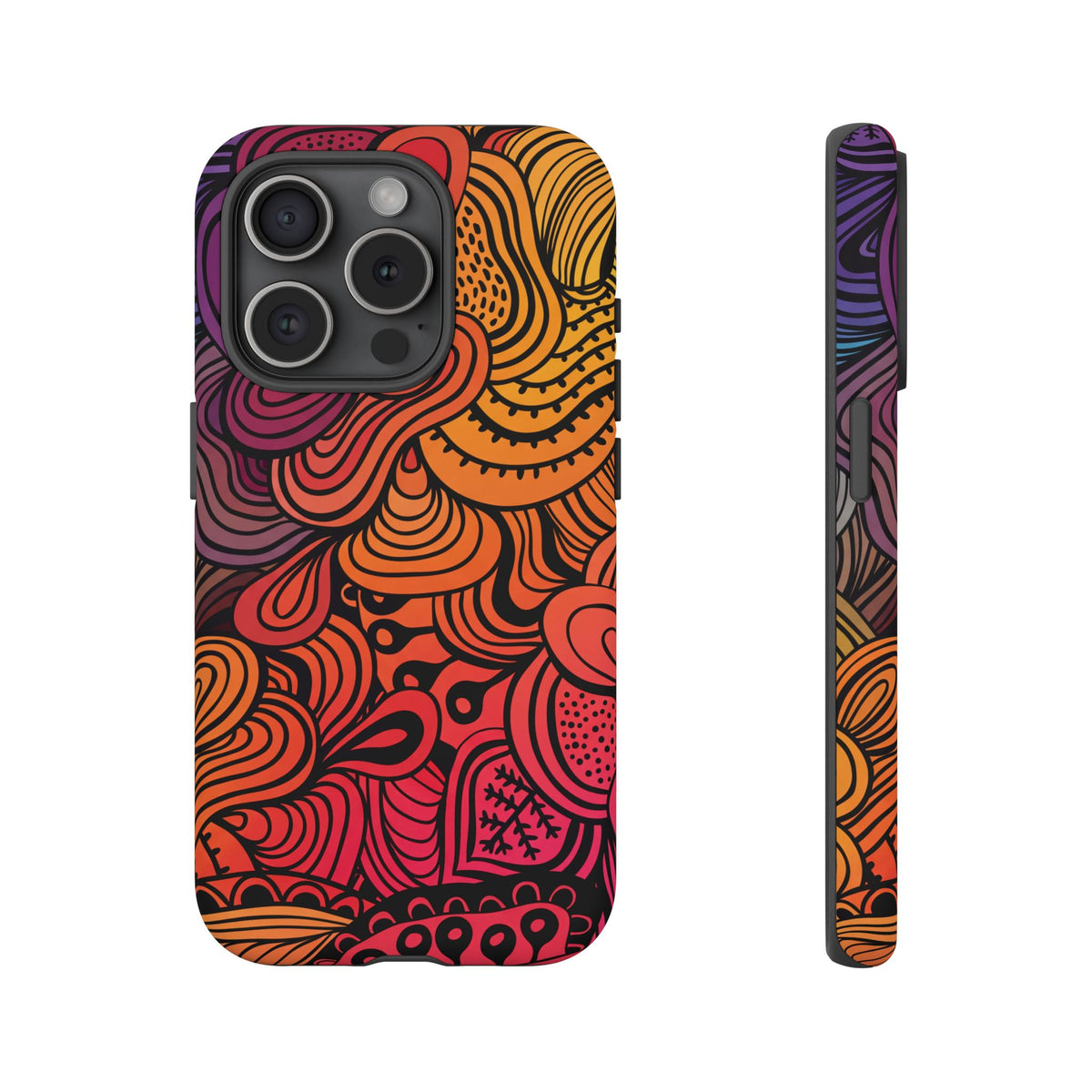 Abstract - Pink/Yellow