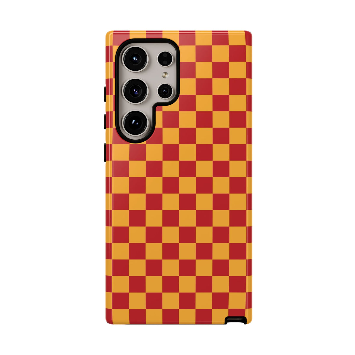 Checked - Red/Yellow