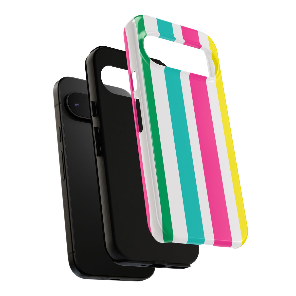 Candy Stripes - Pink/Yellow/Green